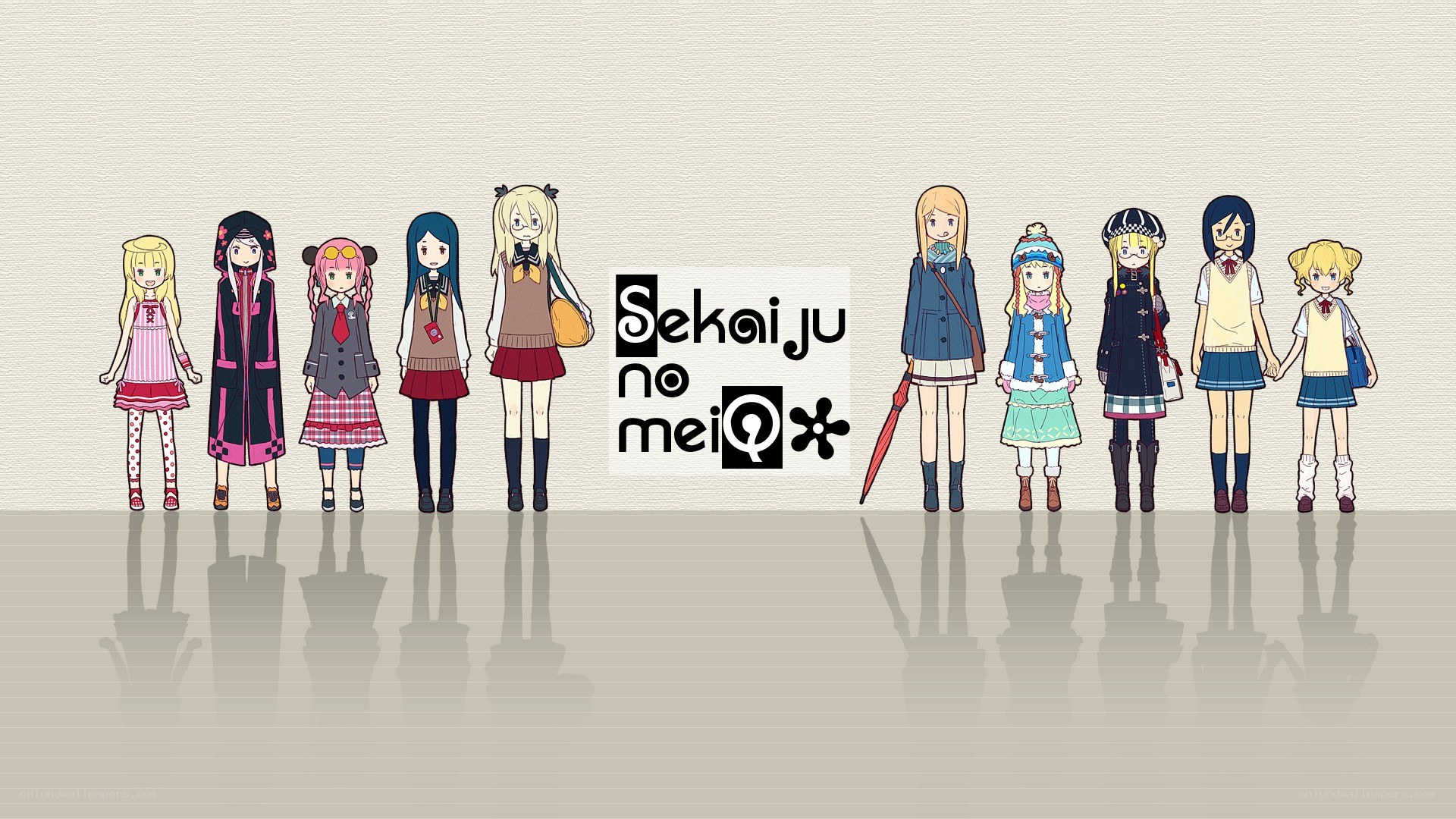 Sekaiju no meiQ characters