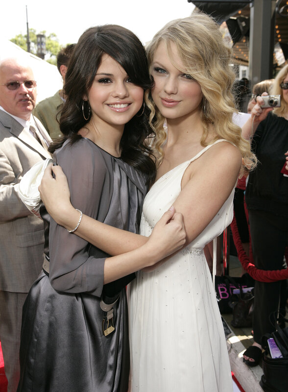 Selena Gomez and Taylor Swift embrace