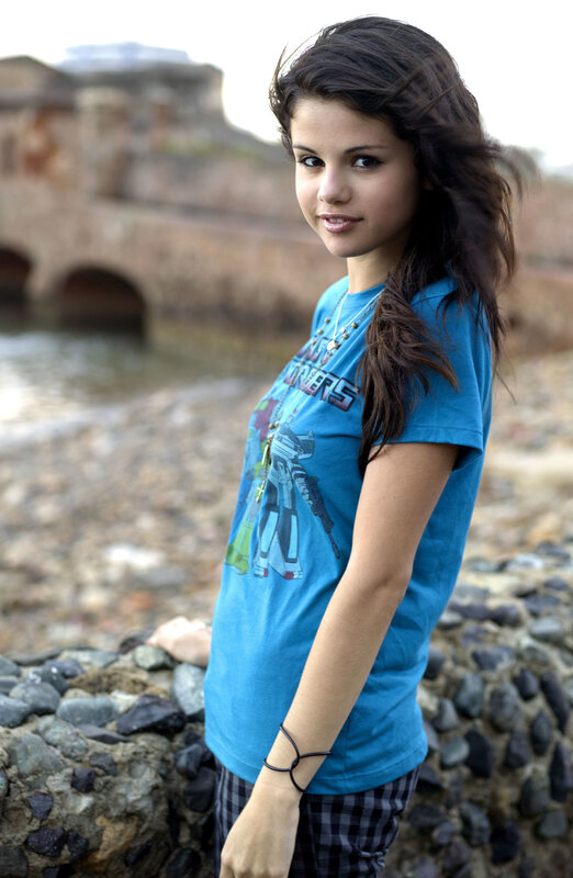 Selena Gomez by the water