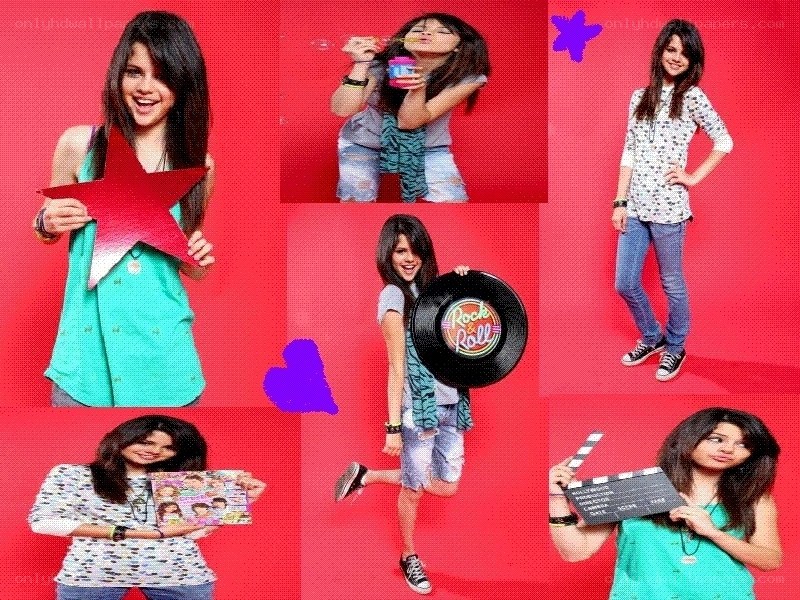 Selena Gomez collage