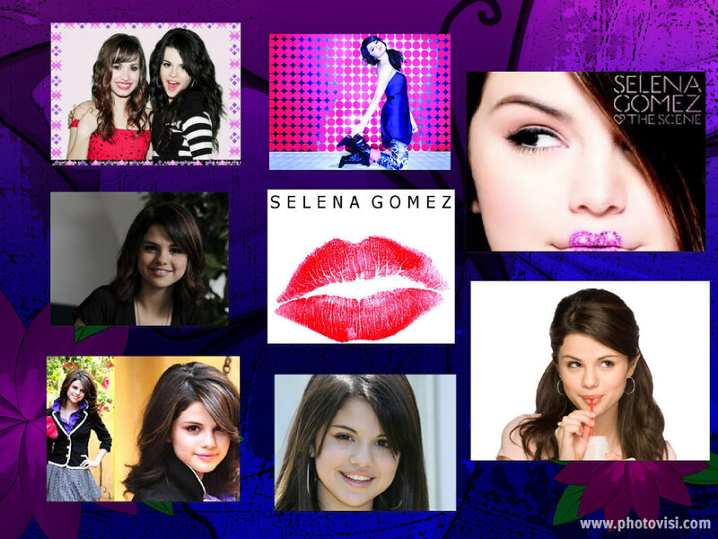 Selena Gomez collage