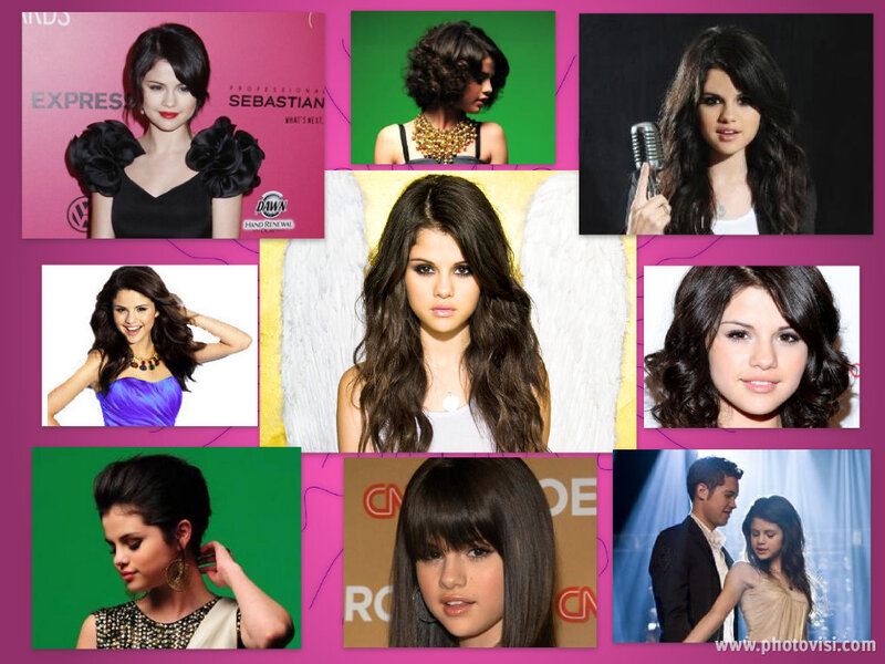 Selena Gomez collage
