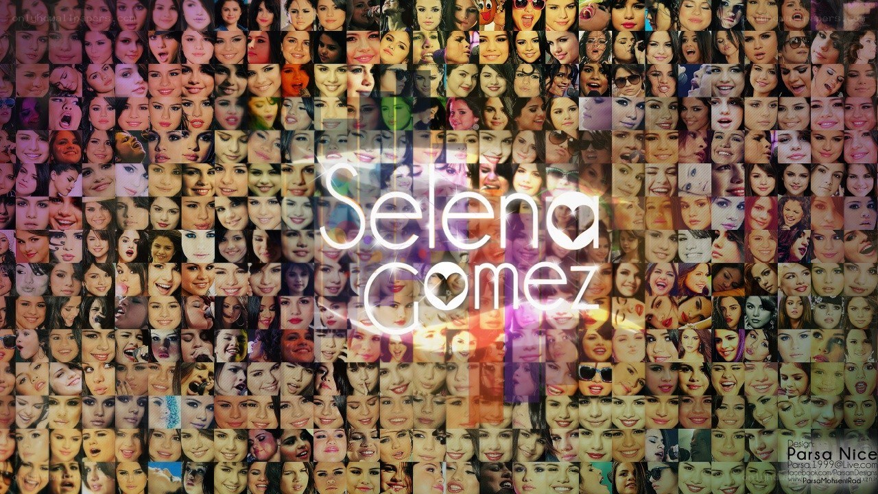 Selena Gomez collage artwork