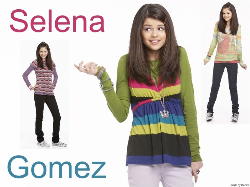 Selena Gomez fashion collage