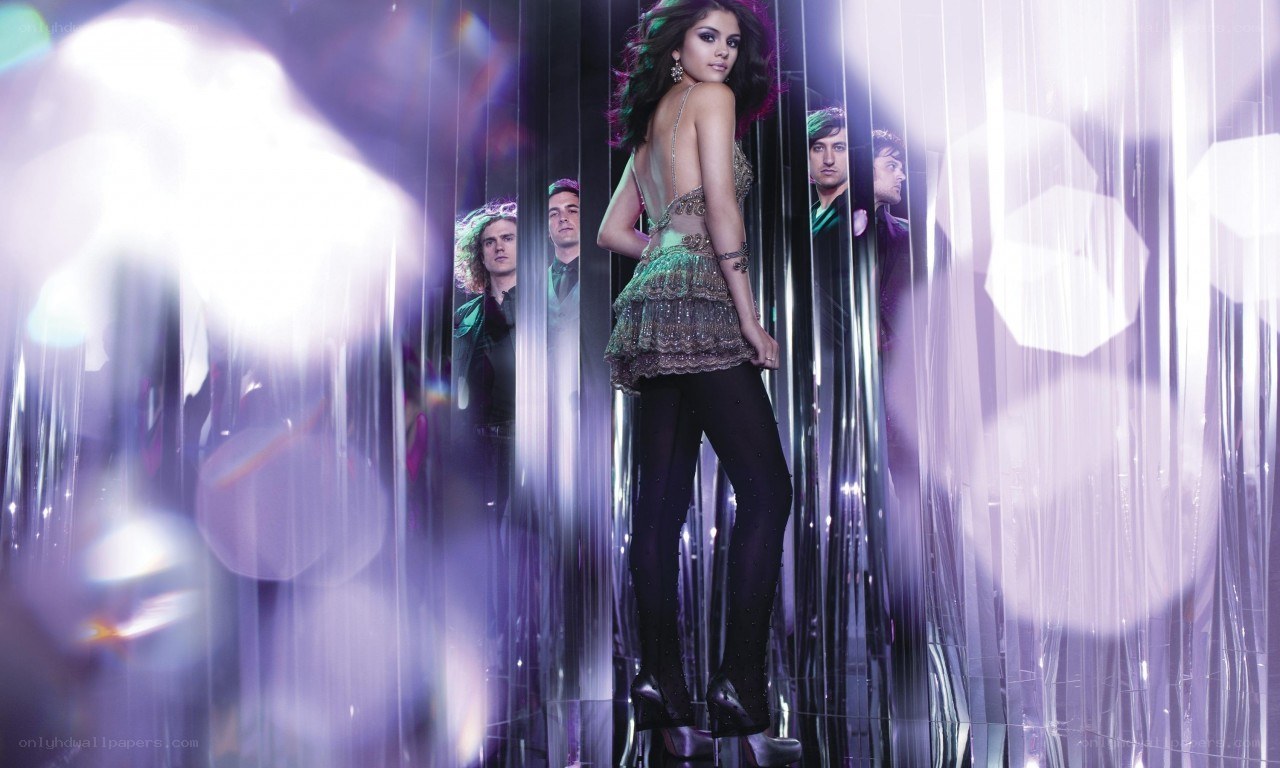 Selena Gomez in a glamorous setting