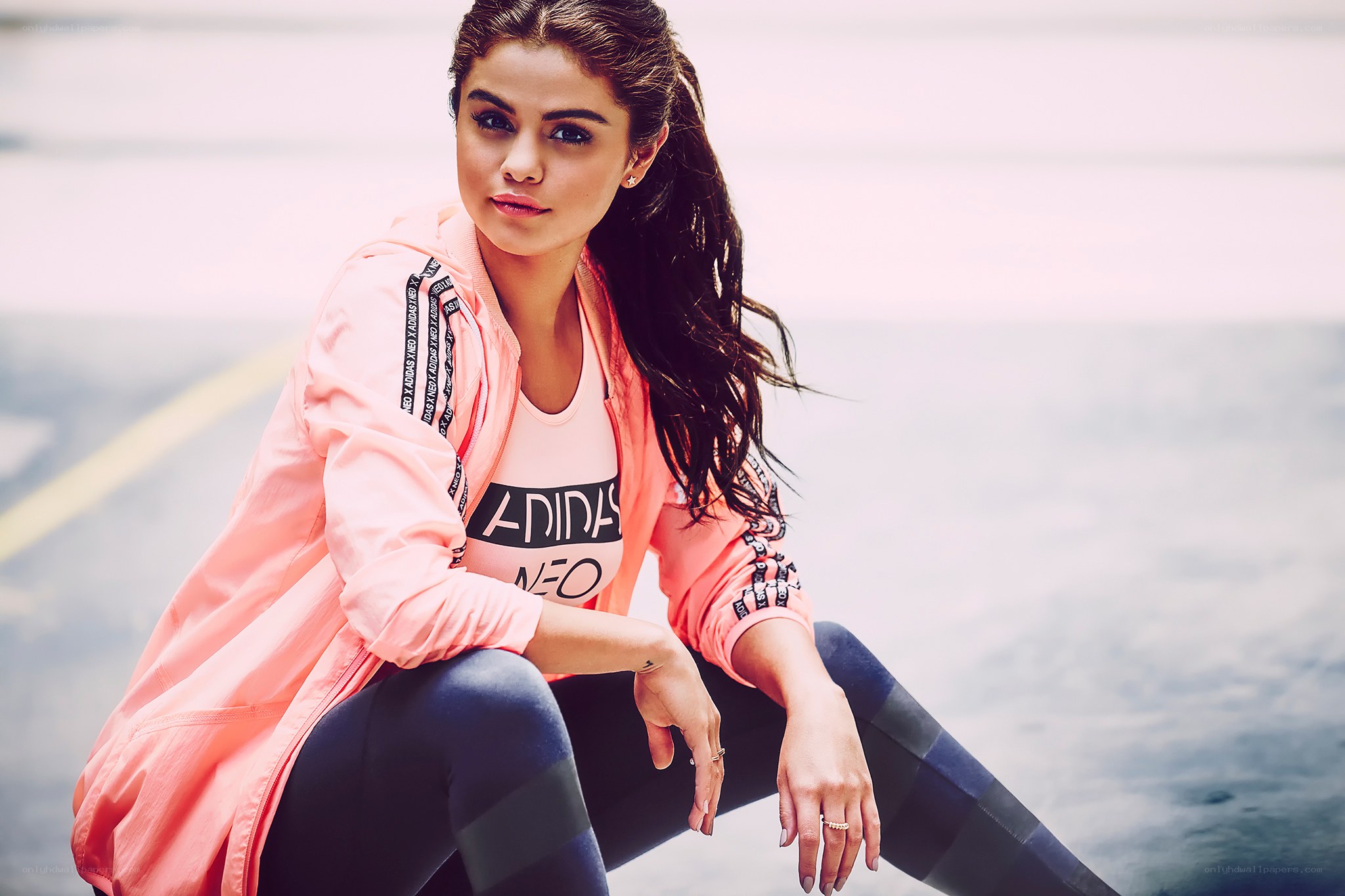 Selena Gomez in athletic wear