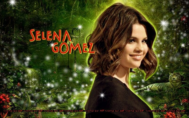 Selena Gomez in Forest
