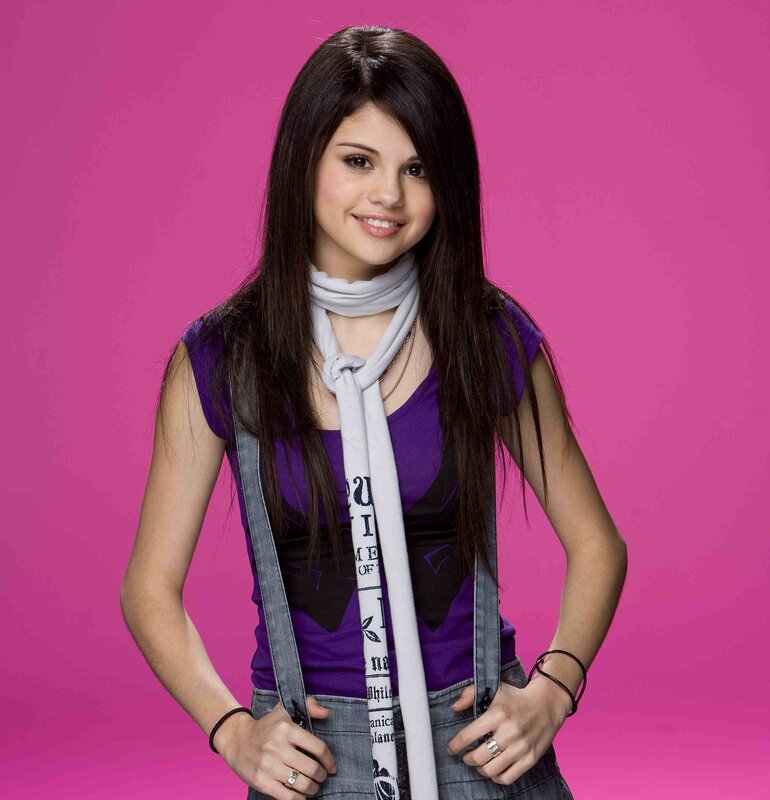 Selena Gomez in purple top