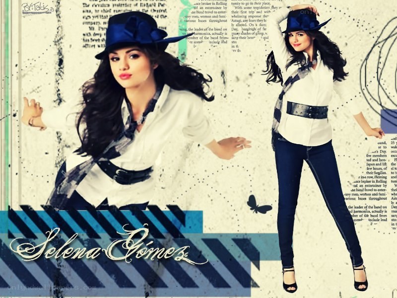 Selena Gomez magazine spread