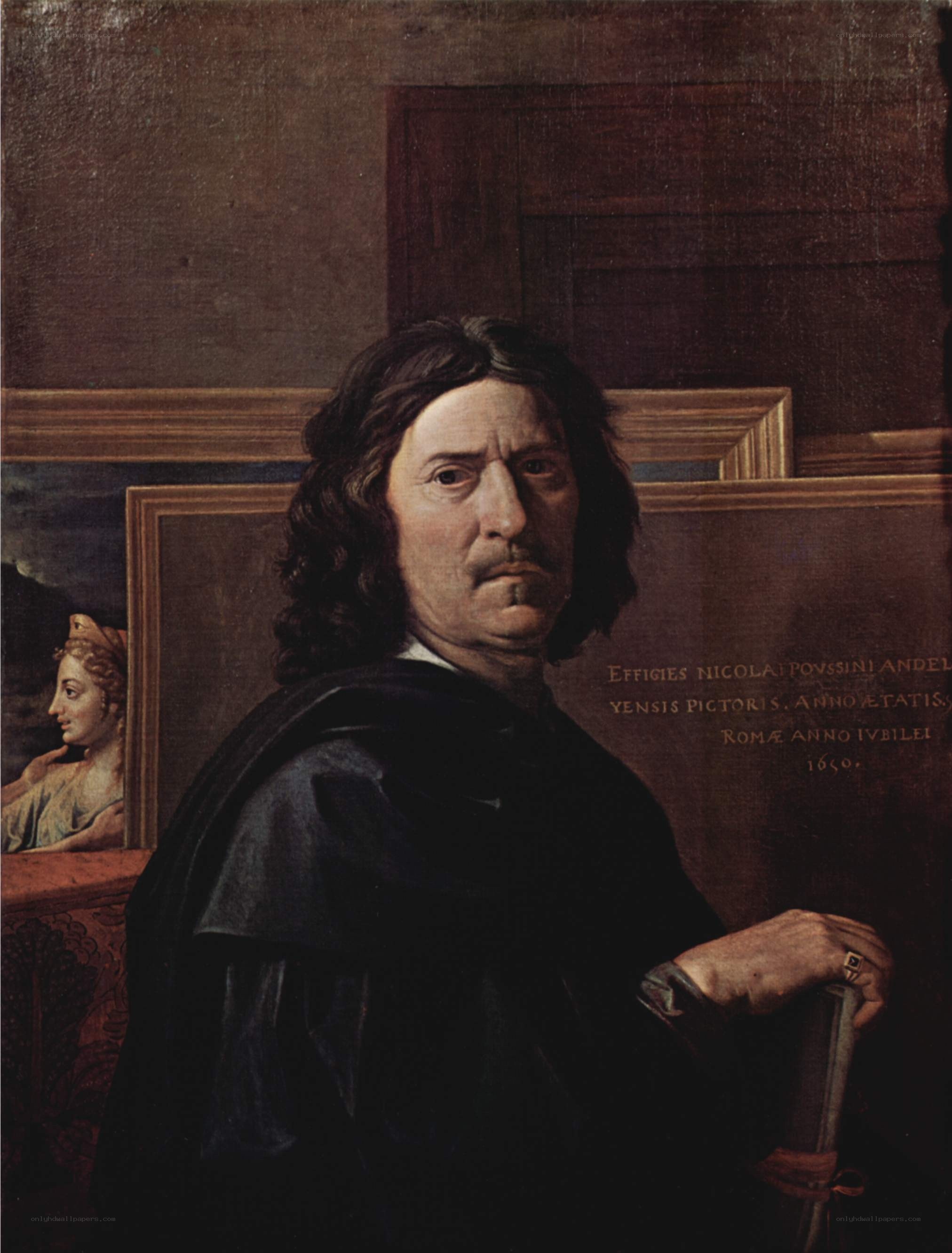 Self-portrait of a painter