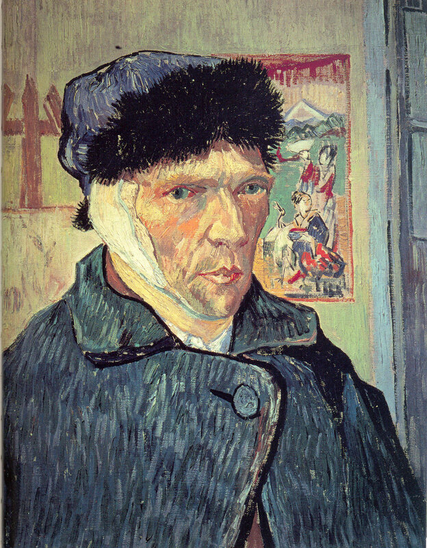 Self-Portrait with Bandaged Ear