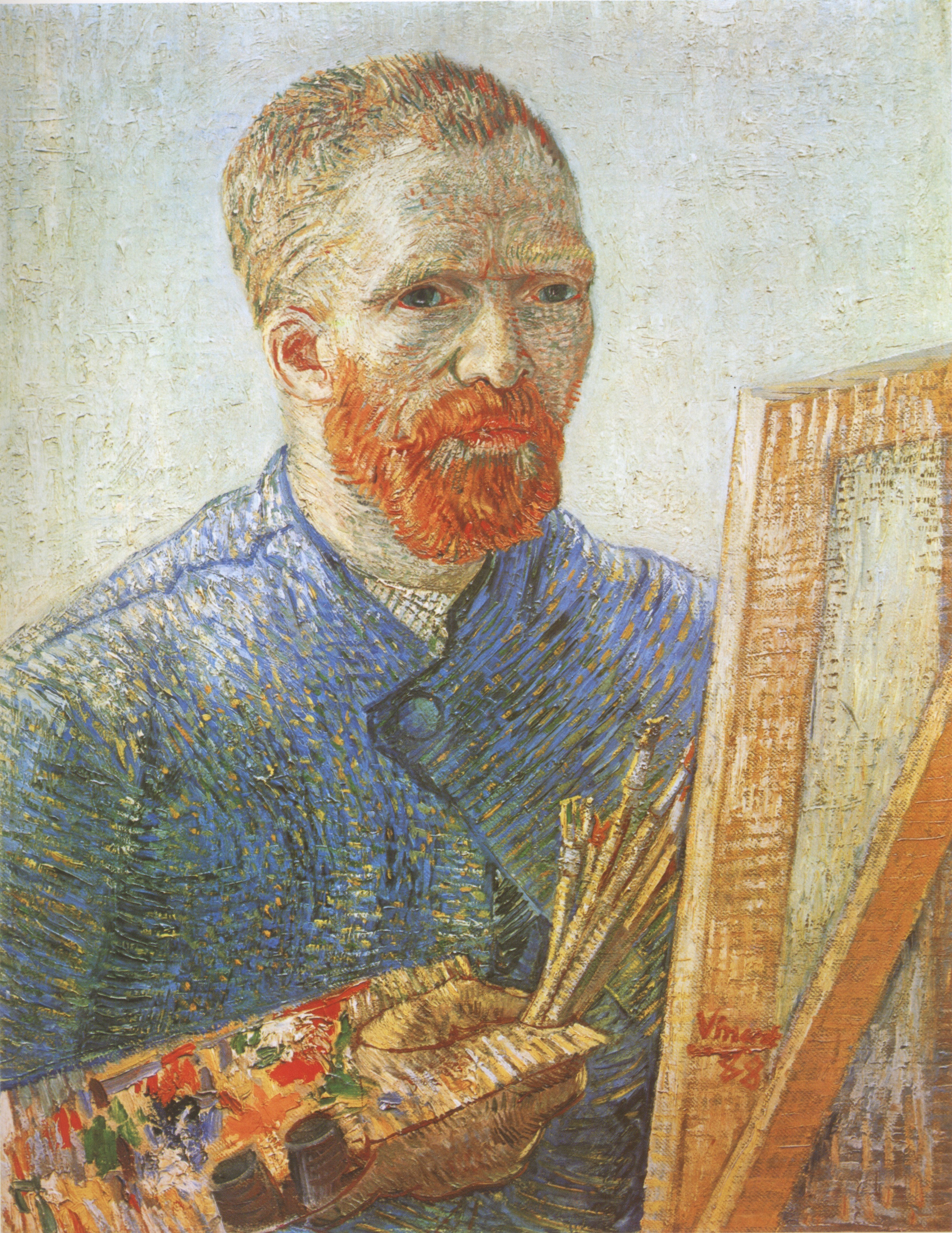 Self-Portrait with Palette