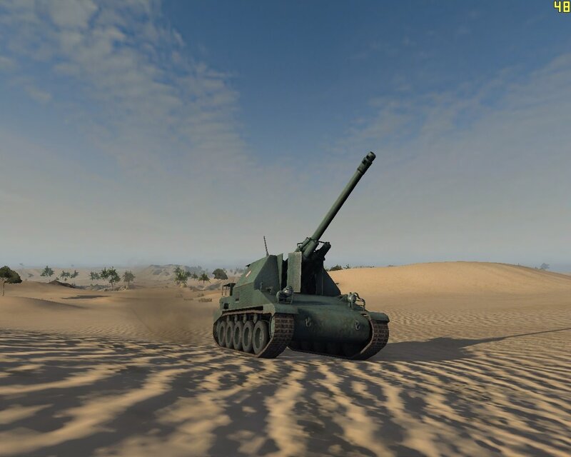 Self-propelled Artillery Vehicle — Green
