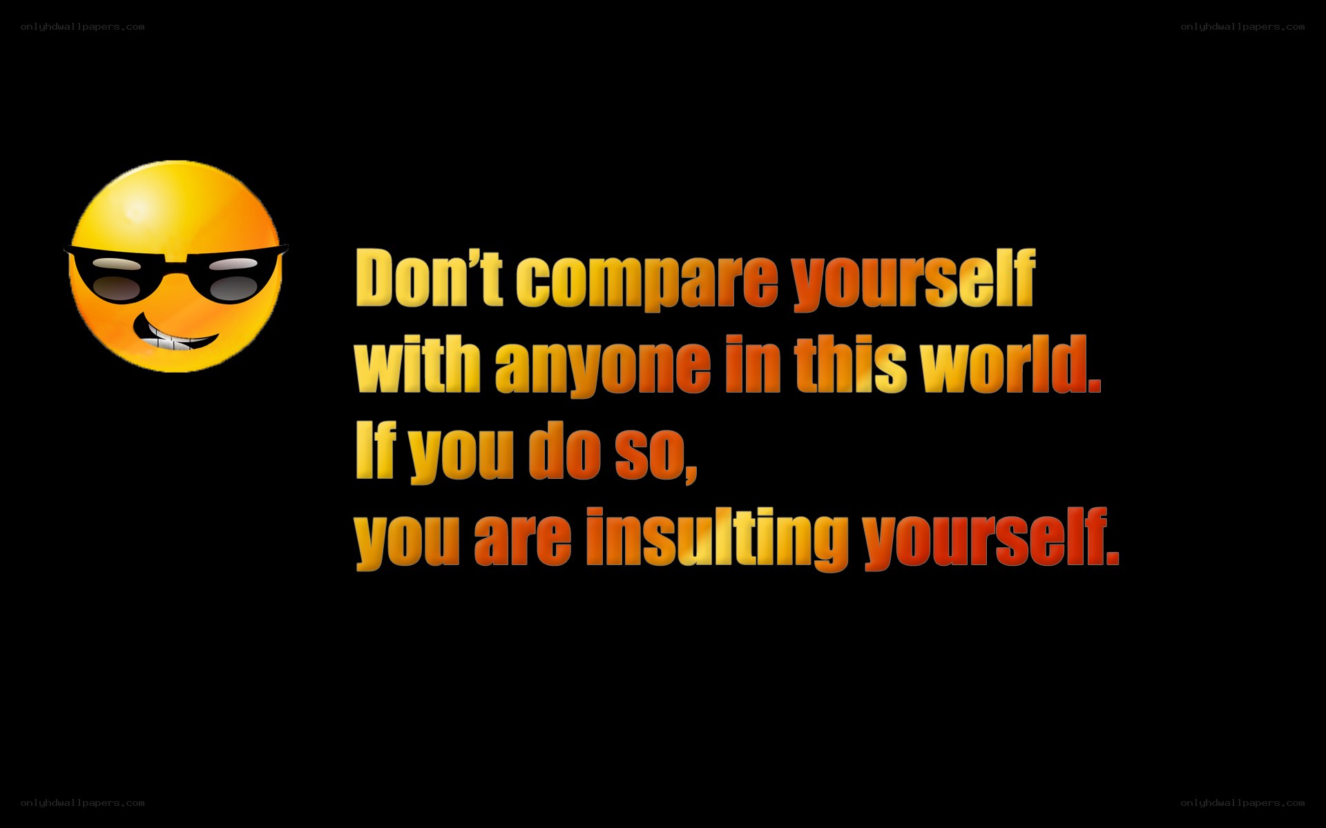 self-worth quote with emoji
