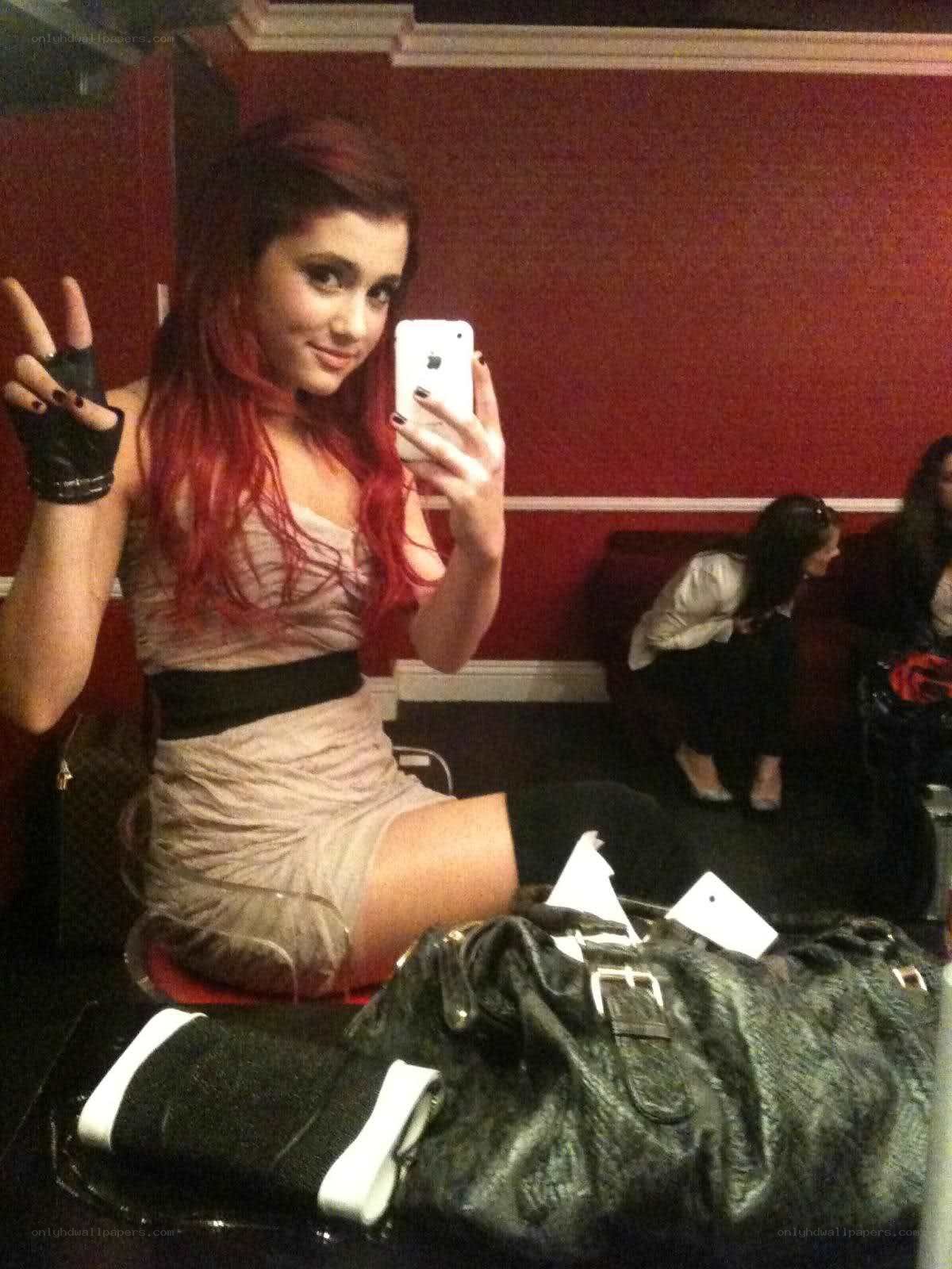 selfie with red hair