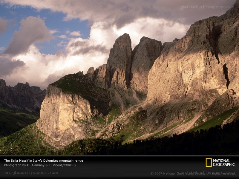 Sella Massif mountain range