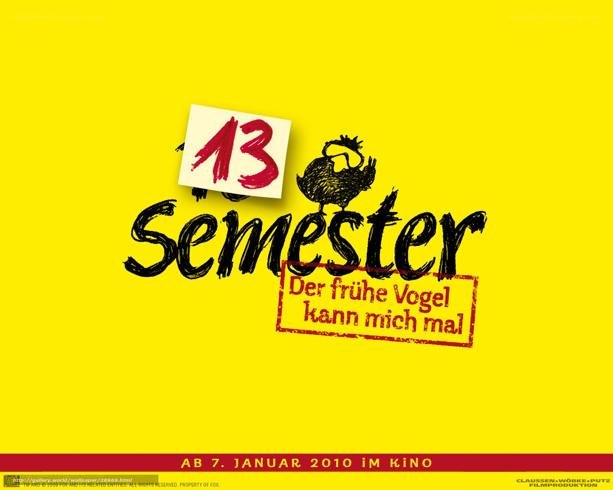 Semester 13 movie poster