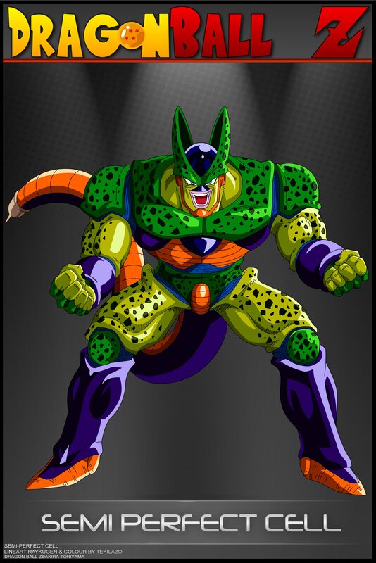 Semi-Perfect Cell from Dragon Ball Z