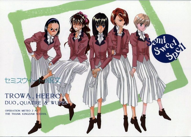 Semi Sweet Spell characters