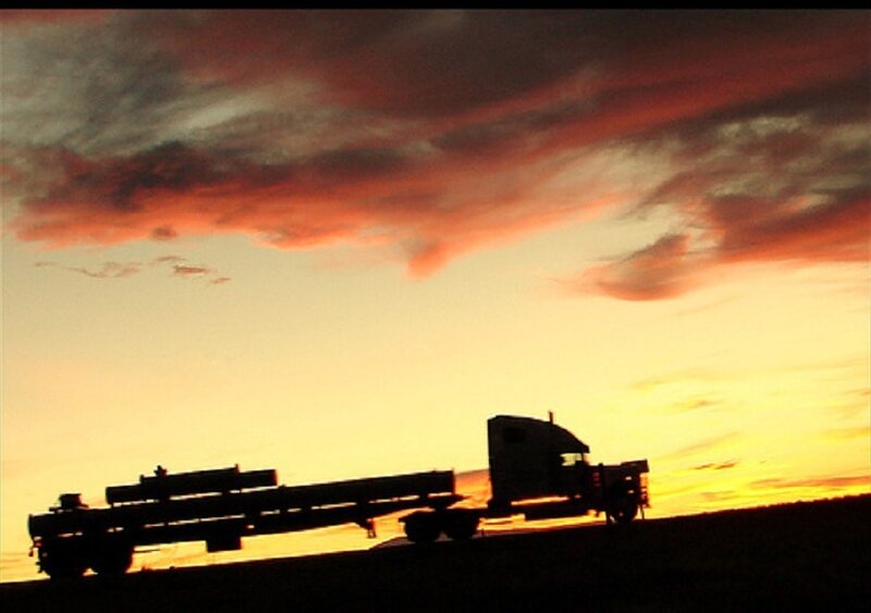 Semi-truck Silhouette