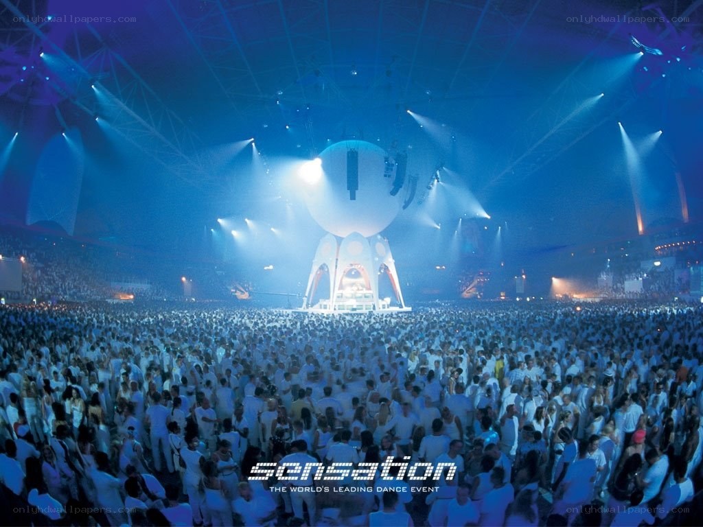 Sensation dance event crowd
