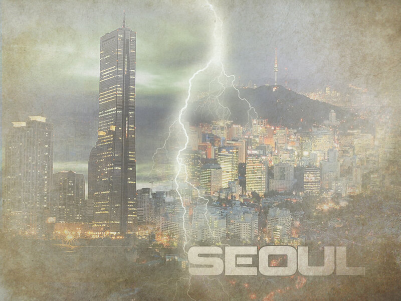Seoul City Skyline