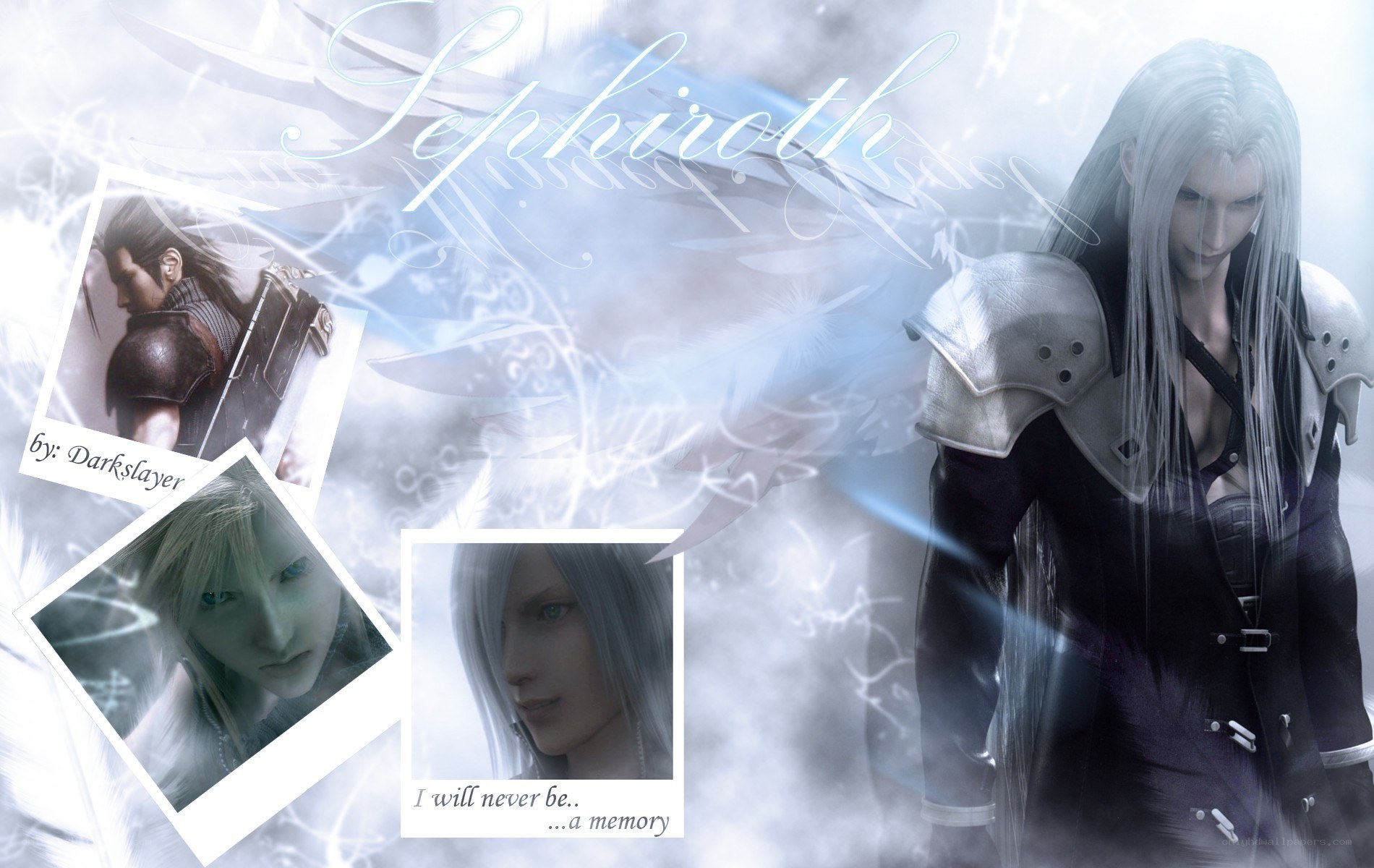 Sephiroth character collage