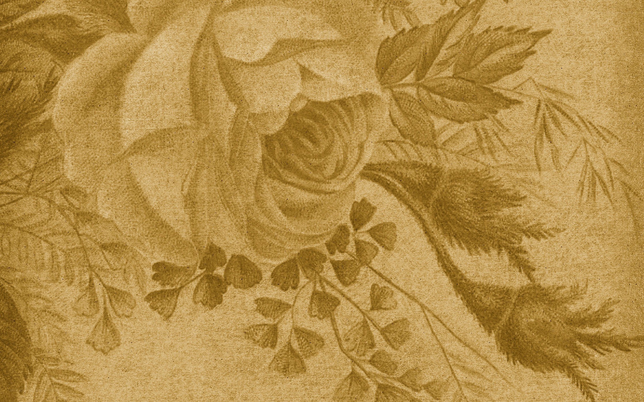 sepia floral pattern