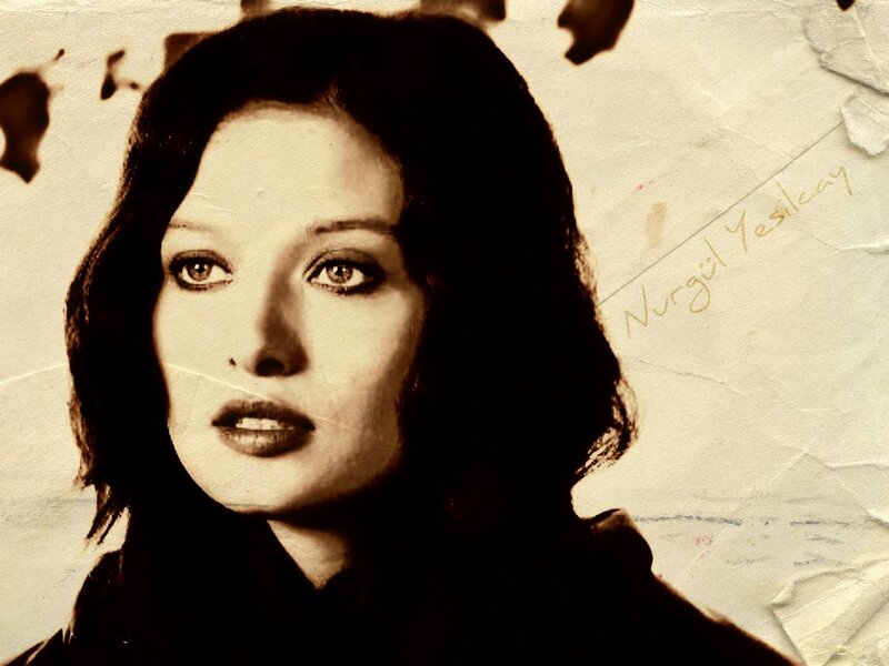 sepia portrait of a woman