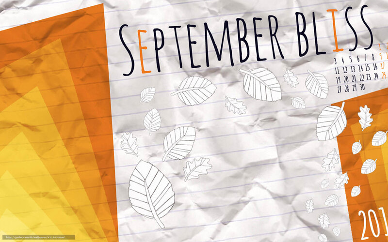 September Bliss wallpaper