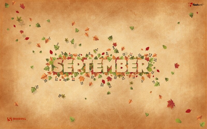 September Calendar Design