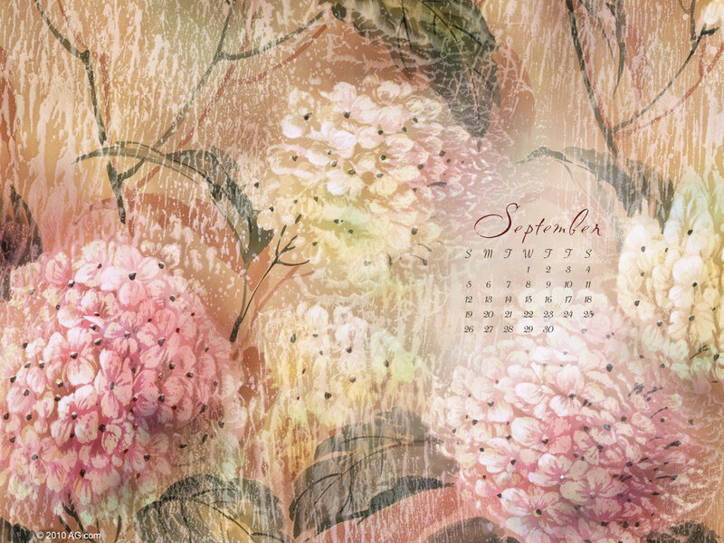 September floral calendar