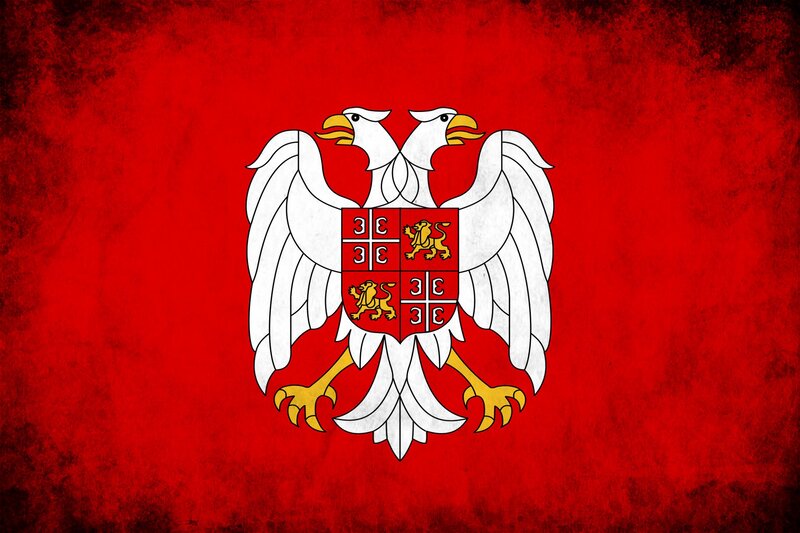 Serbian double-headed eagle
