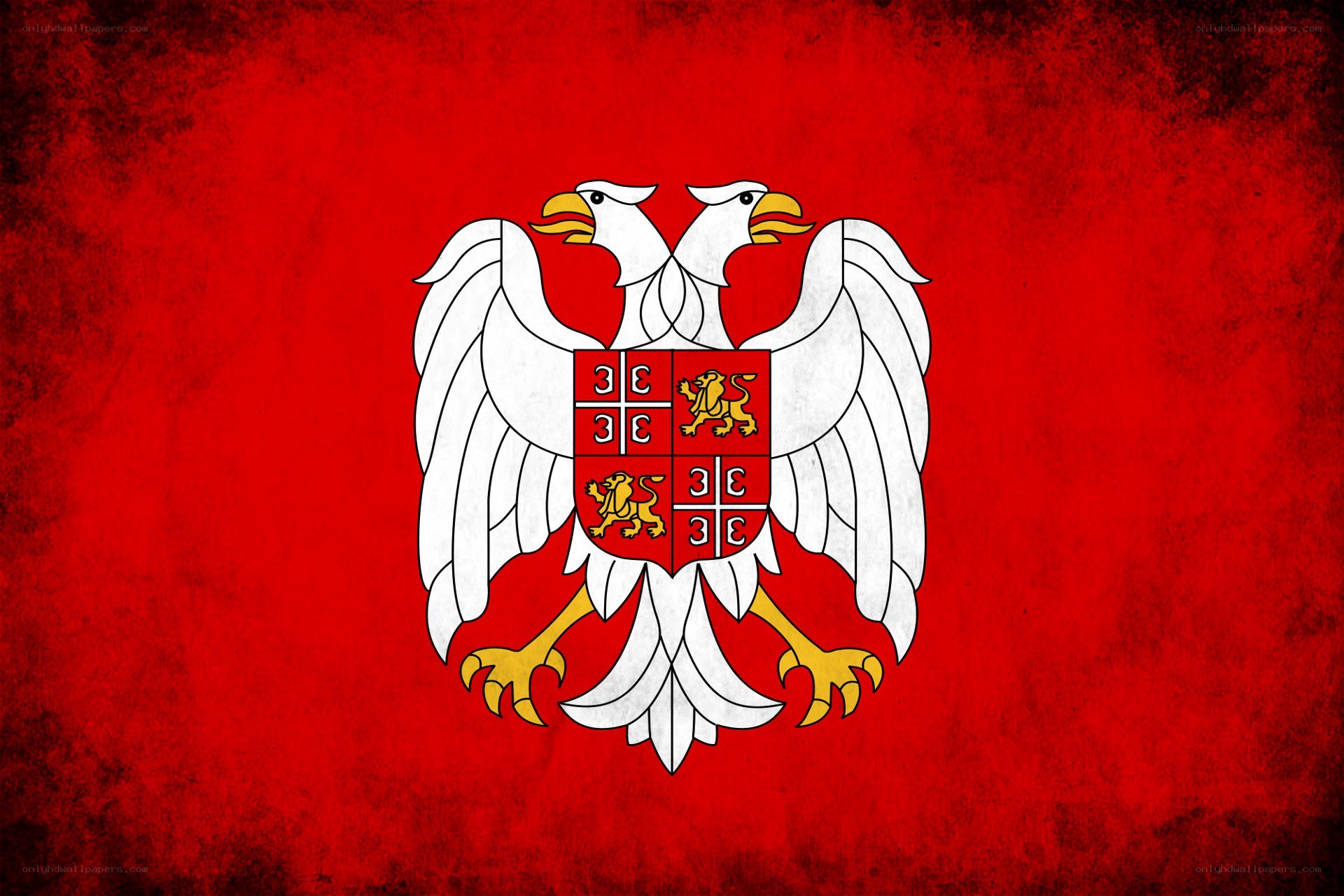 Serbian double-headed eagle