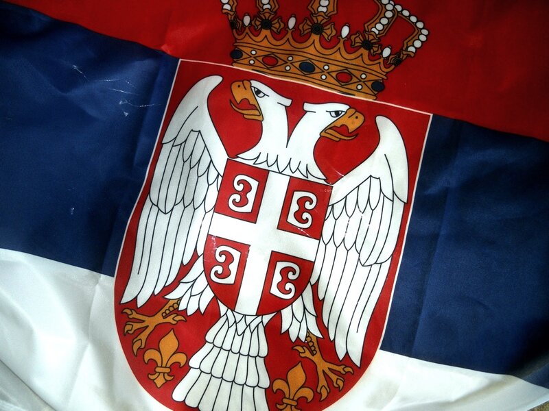 Serbian Flag — Red