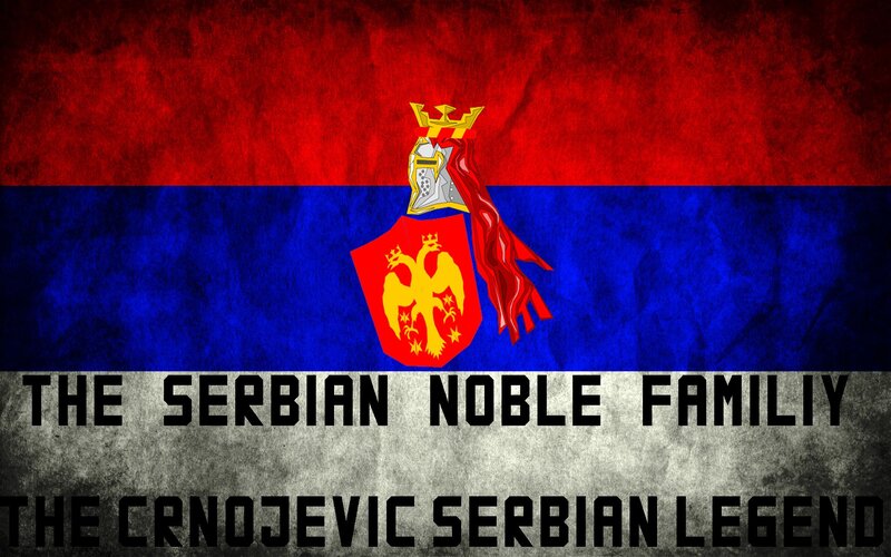 Serbian noble family flag
