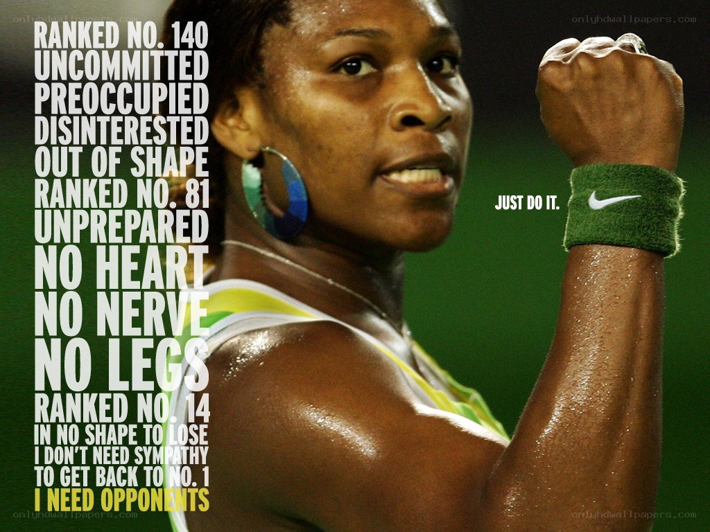 Serena Williams Nike ad
