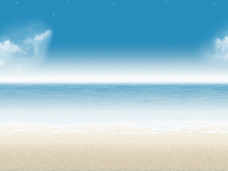 serene beach at night