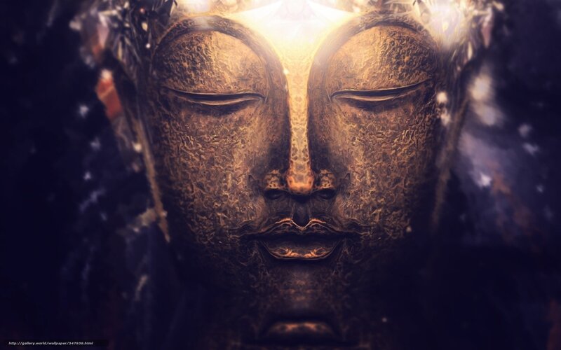 serene buddha statue