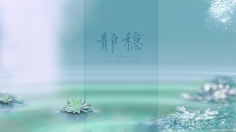 Serene lotus pond
