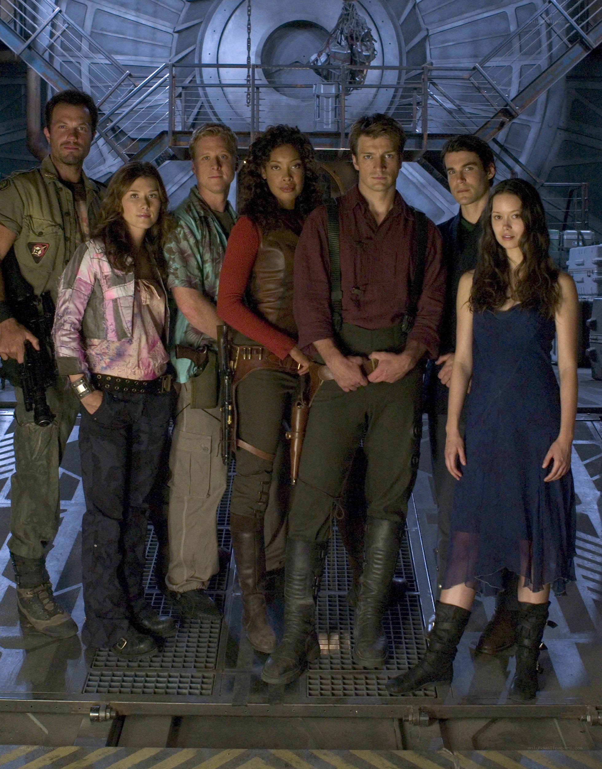 Serenity cast group portrait
