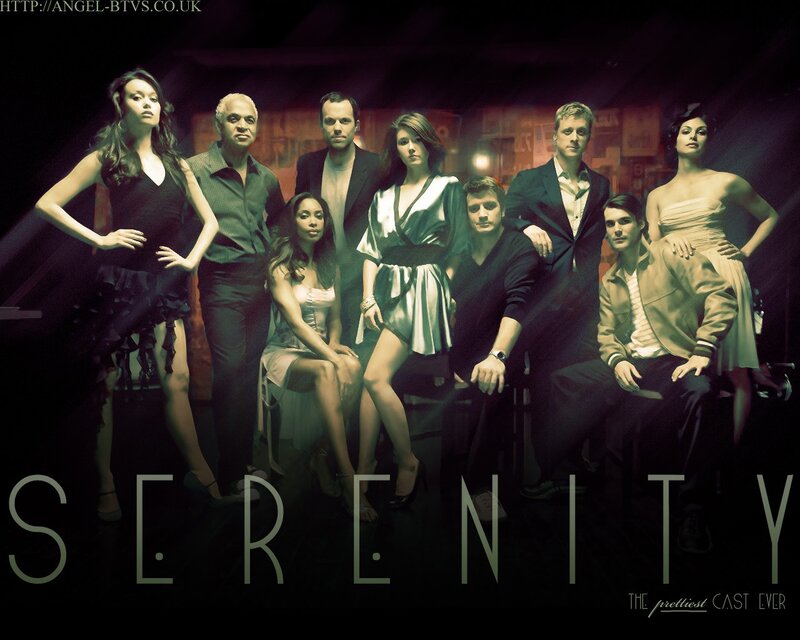 Serenity cast poster