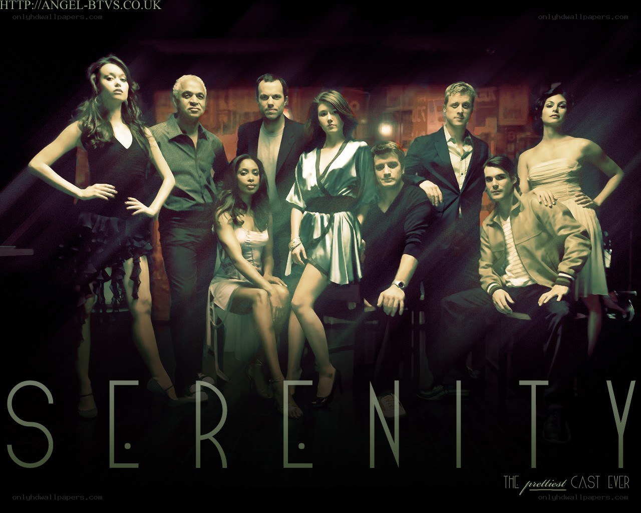Serenity cast poster