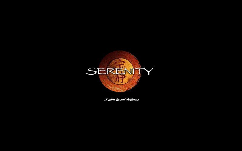 Serenity logo with tagline