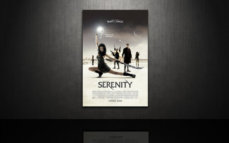 Serenity movie poster
