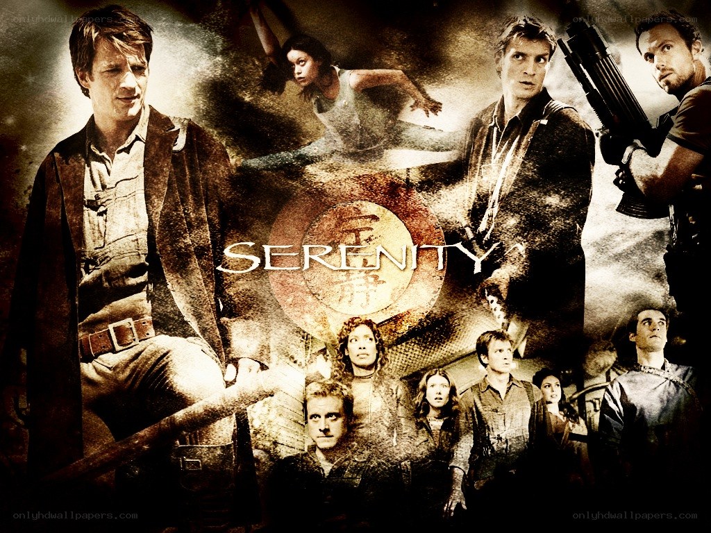 Serenity movie poster collage