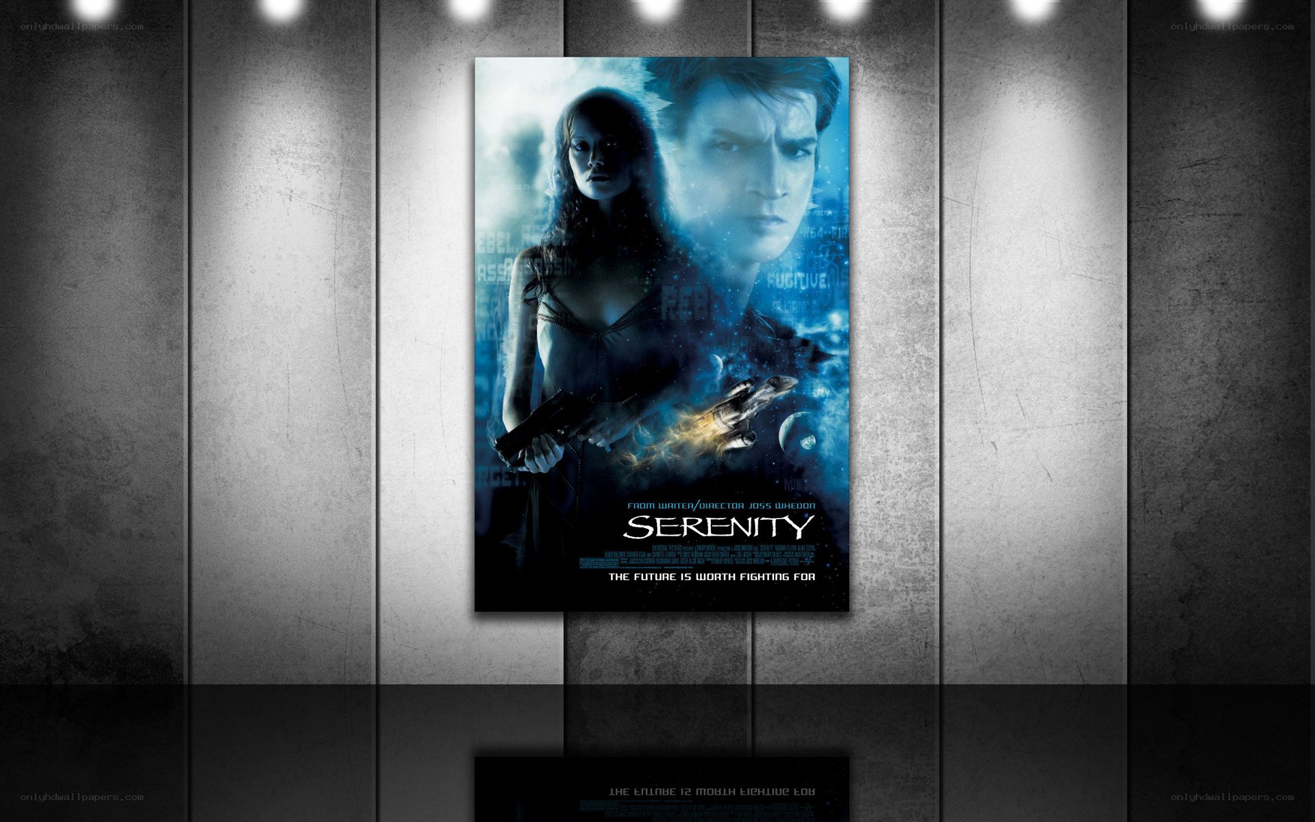 Serenity movie poster display