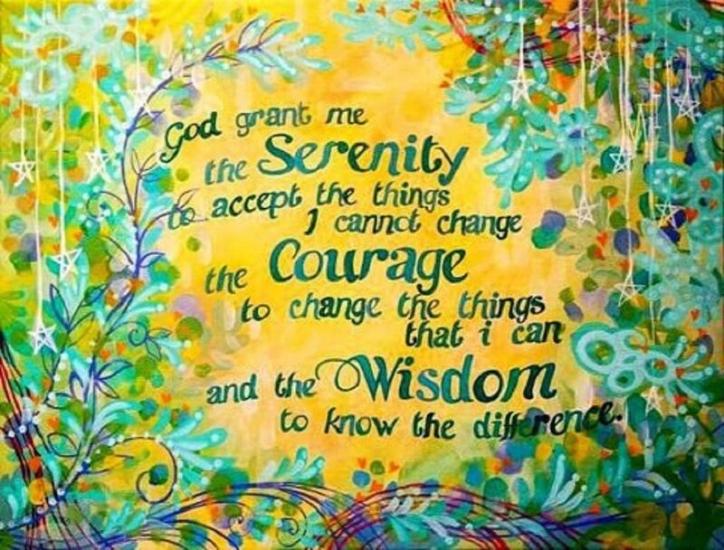Serenity Prayer Text