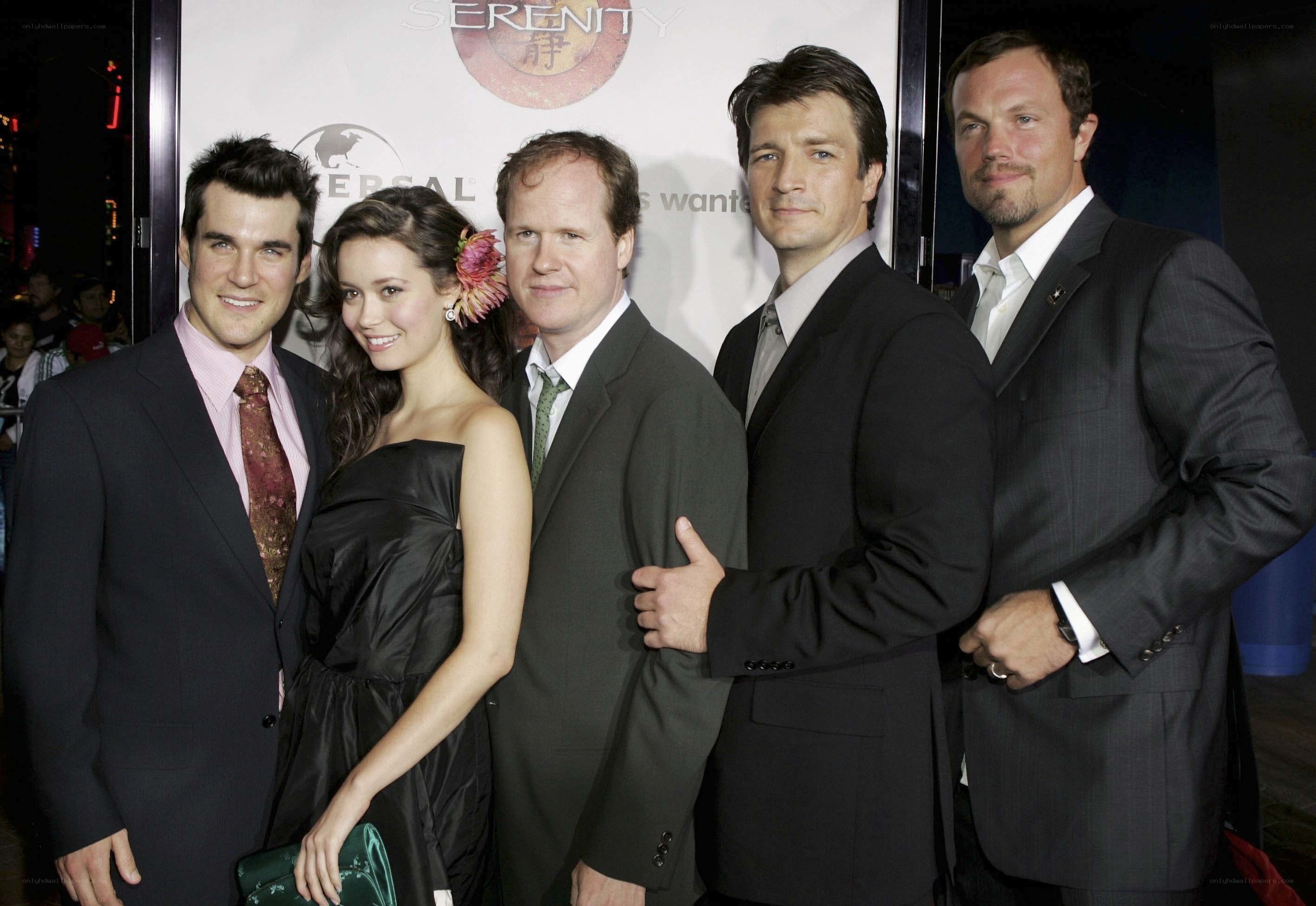 Serenity premiere cast