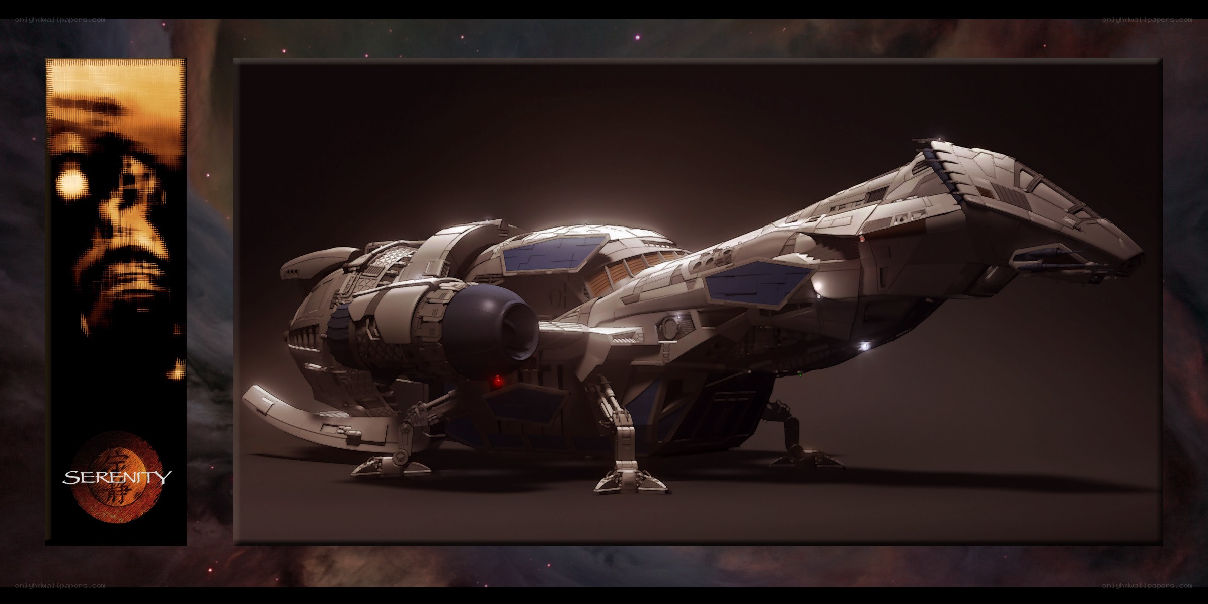 Serenity spaceship concept art